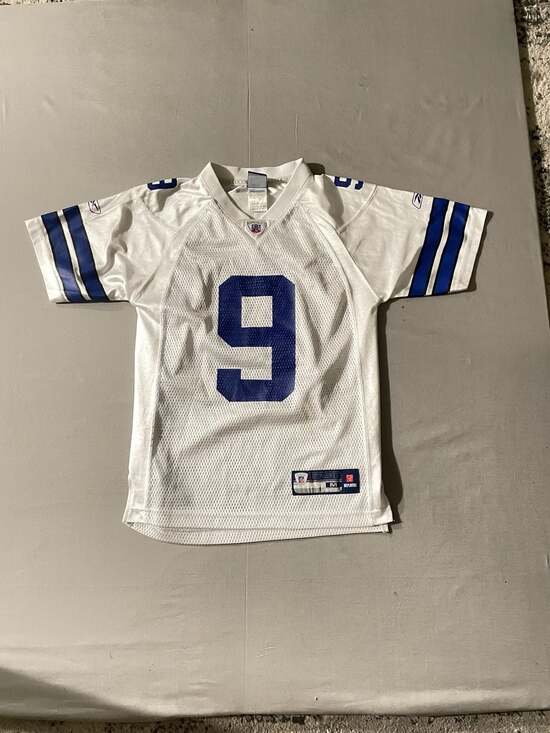 Reebok Other - Reebok Youth Dallas Cowboys Tony Romo #9 White Jersey Size Medium 10-12